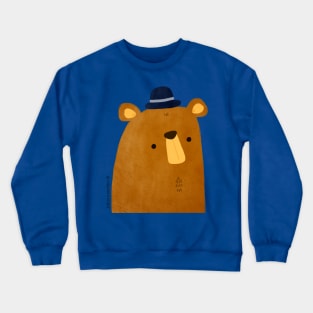 Mr Bear with Hat Crewneck Sweatshirt